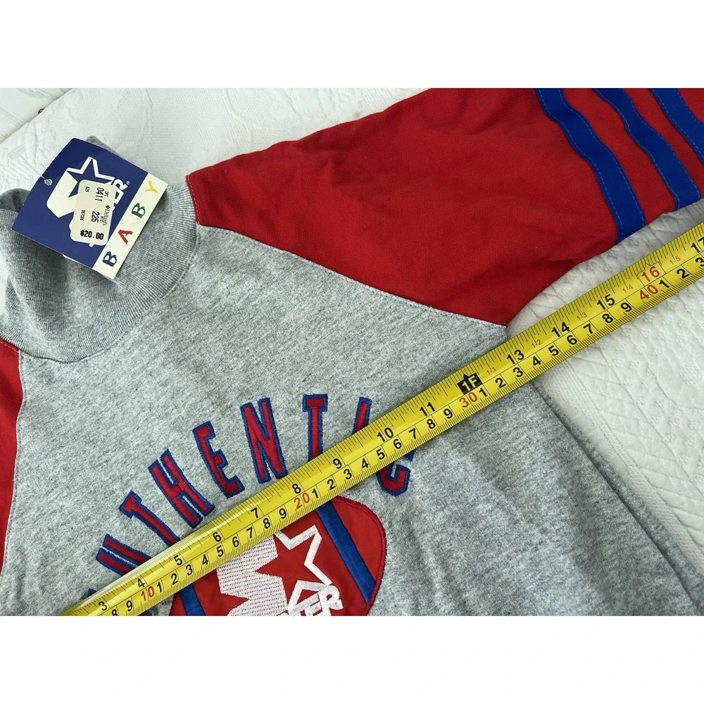 NEW Vintage 90s Starter Football Baby One Piece Suit Romper 24 Months Cotton NWT